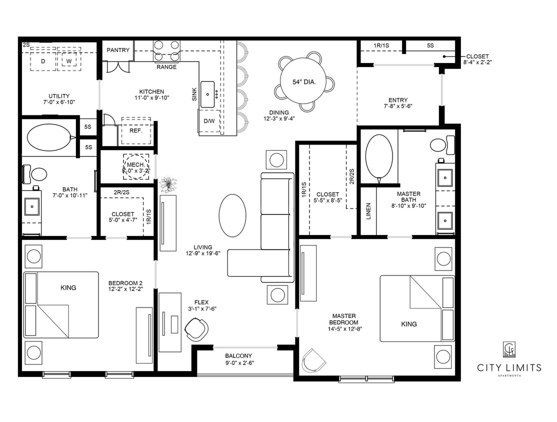 Floor Plan - 2C