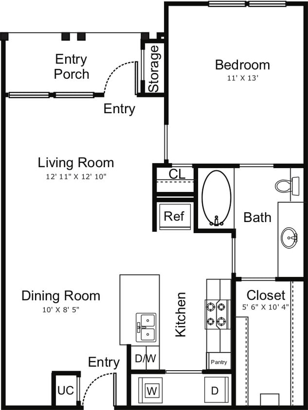 Floor Plan - Heights