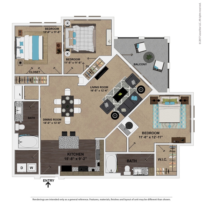 Floor Plan - The Atticus
