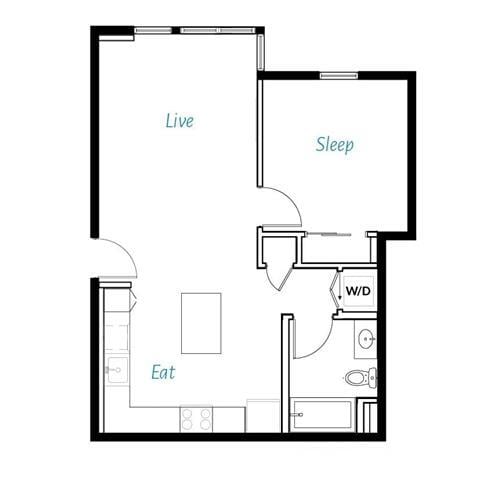 Floor Plan - A1- 1C