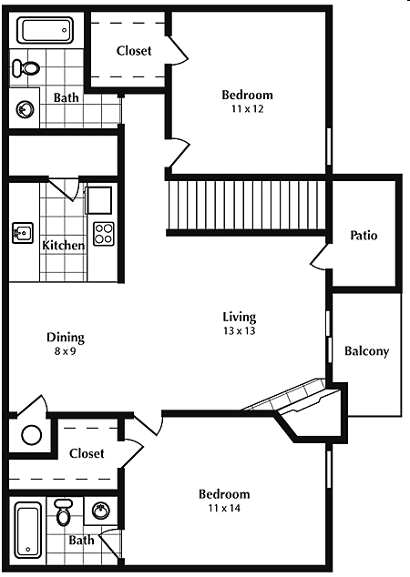 B1 - 2 Bed Small