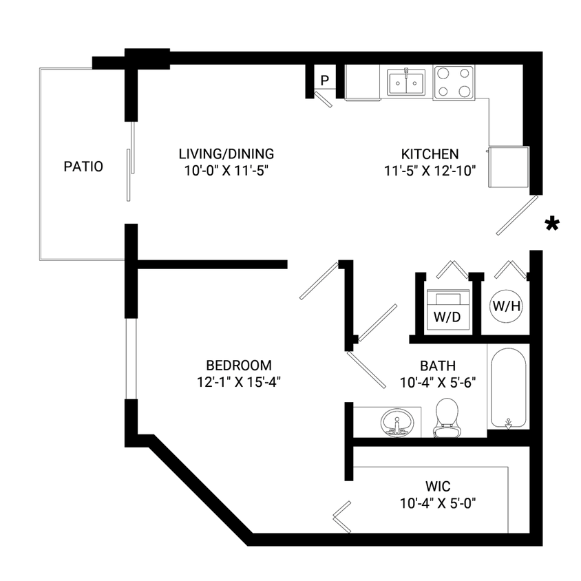 Floor Plan - Seaside