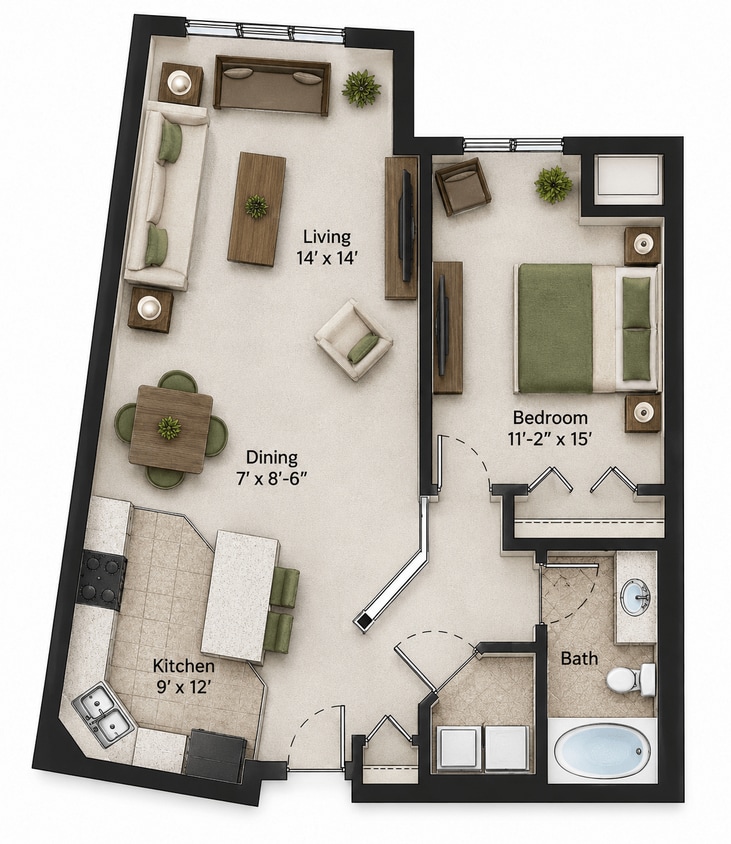 Floor Plan - Birch E