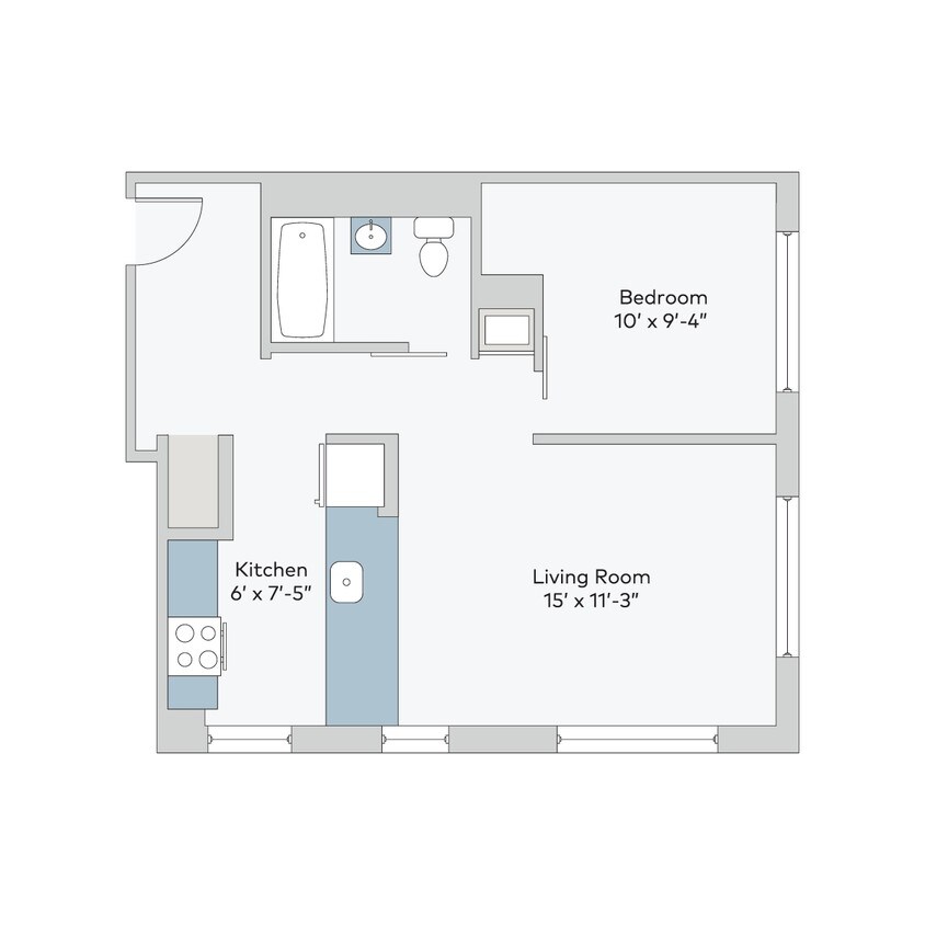 Floor Plan - prkc-1bT06