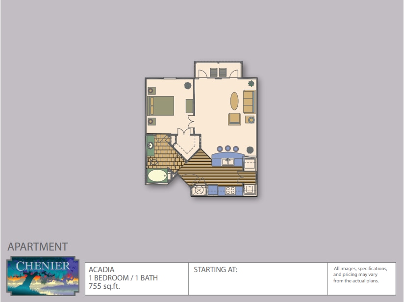 Floor Plan - Acadia