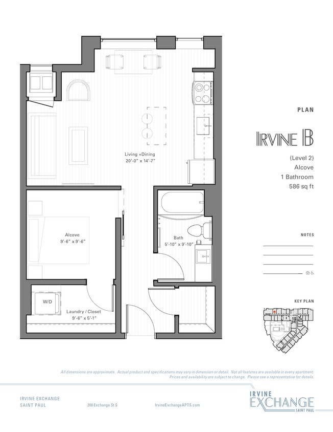 Irvine B floor plan Irvine Exchange - Irvine B