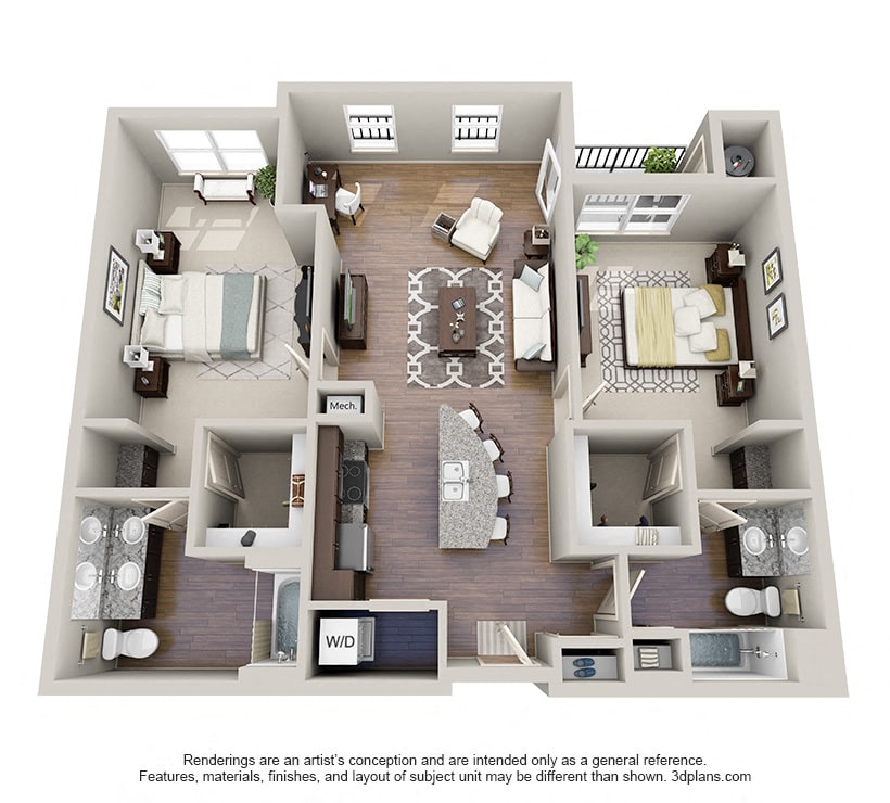 Floor Plan - The Neiman A