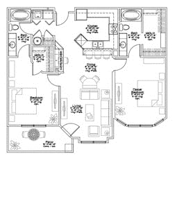 2BR/2BA - B1