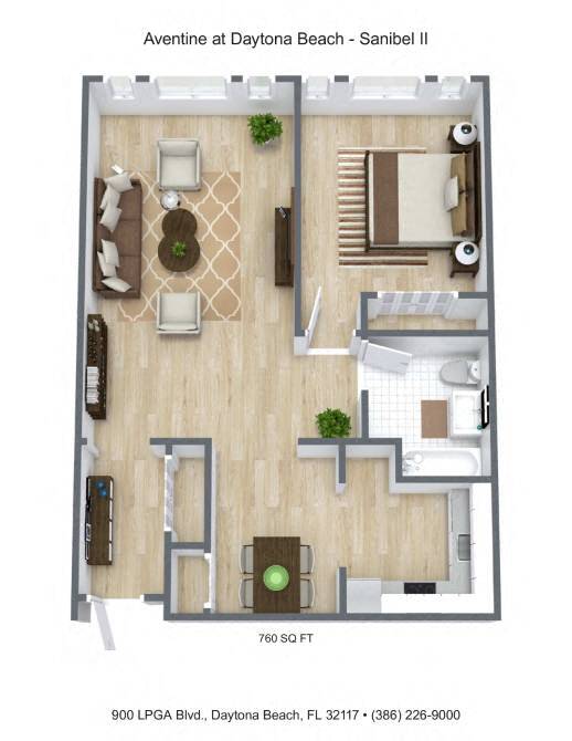 Floor Plan - Sanibel II