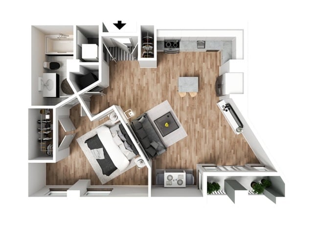 B1-R Floorplan - B-1R