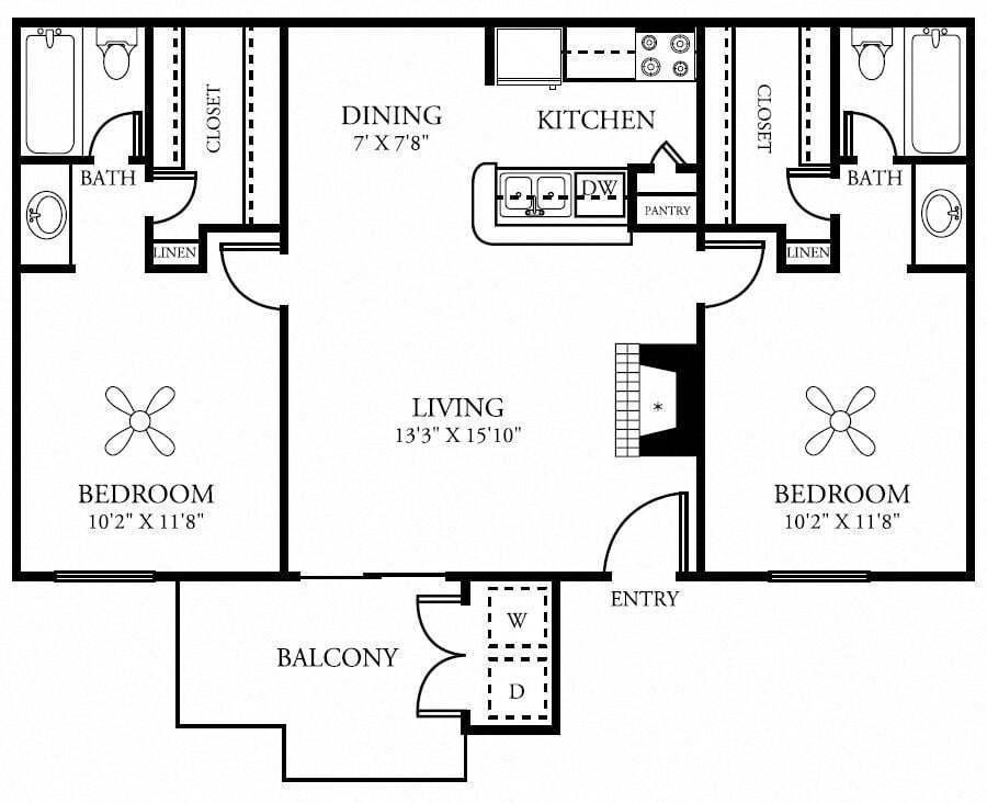 Floor Plan - 2A Renovation 2
