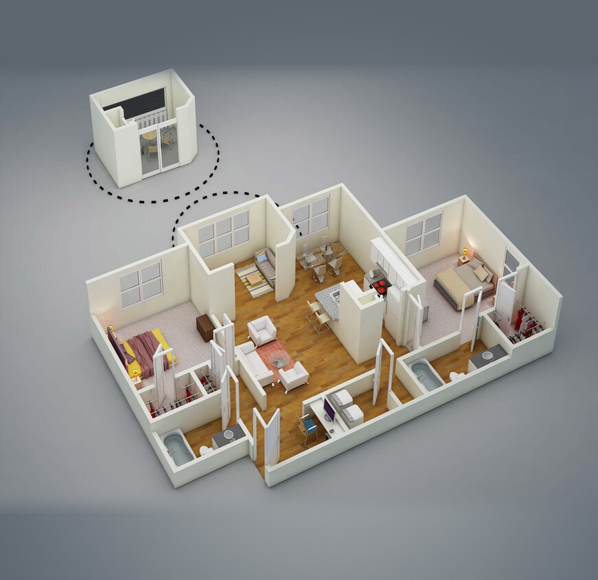 Floor Plan - Hampton