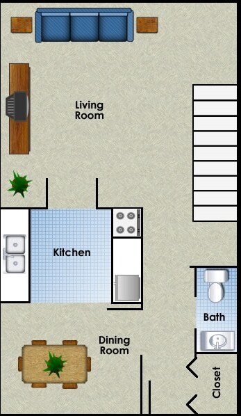 2BR/2BA Main (1 of 3) - The Cedar