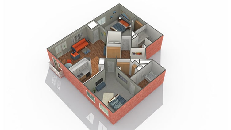 Floor Plan - Vermillion