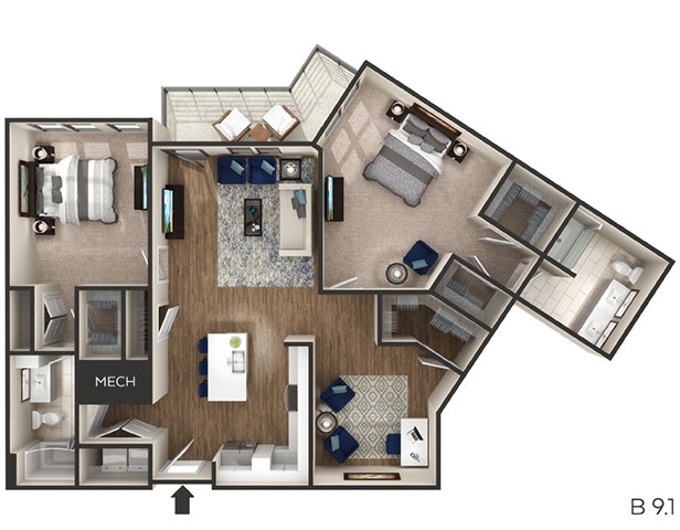 Floor Plan - Lewiston
