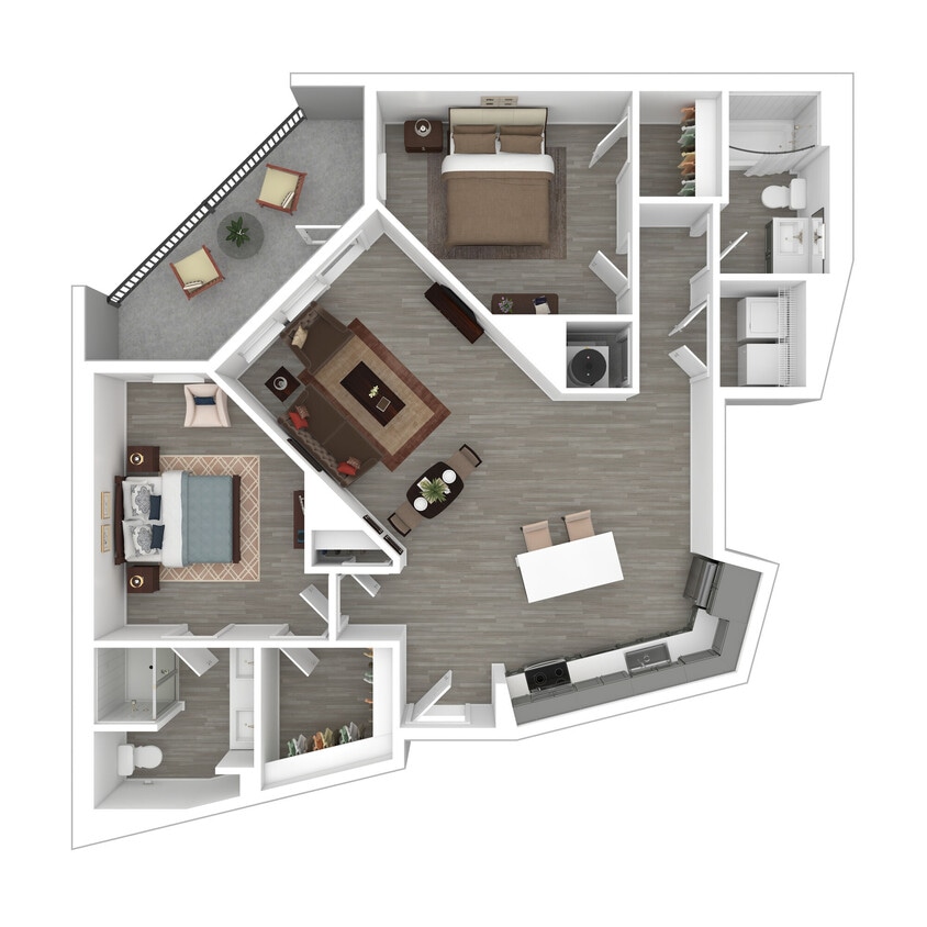 Floor Plan - The Opulent