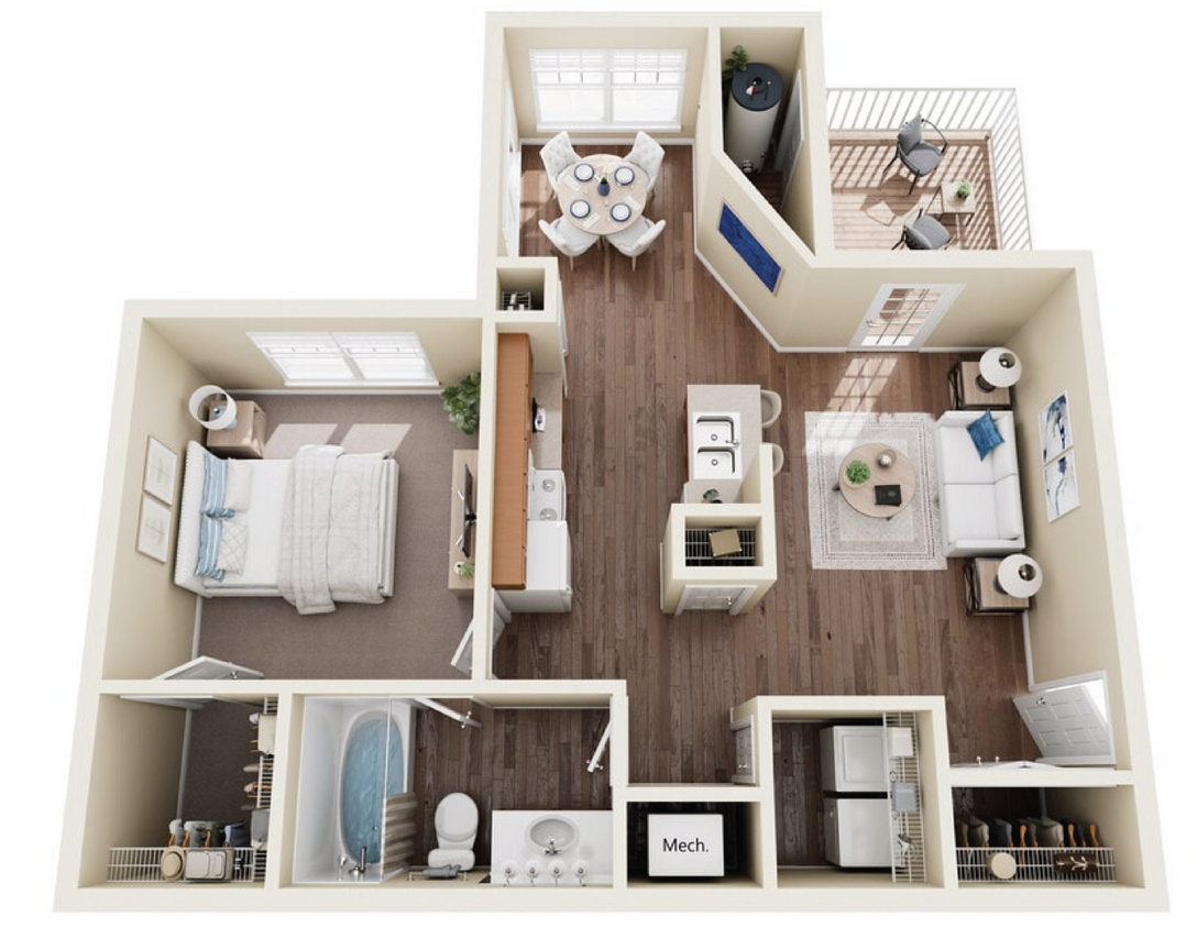 Floor Plan - The Ashlar