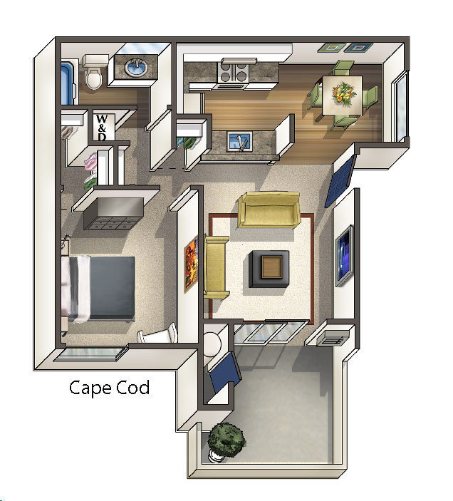 Floor Plan - Cape Cod