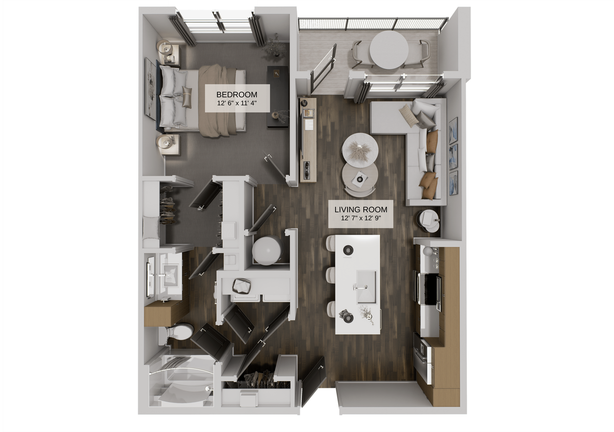 Floor Plan - The Synergy (A1A)