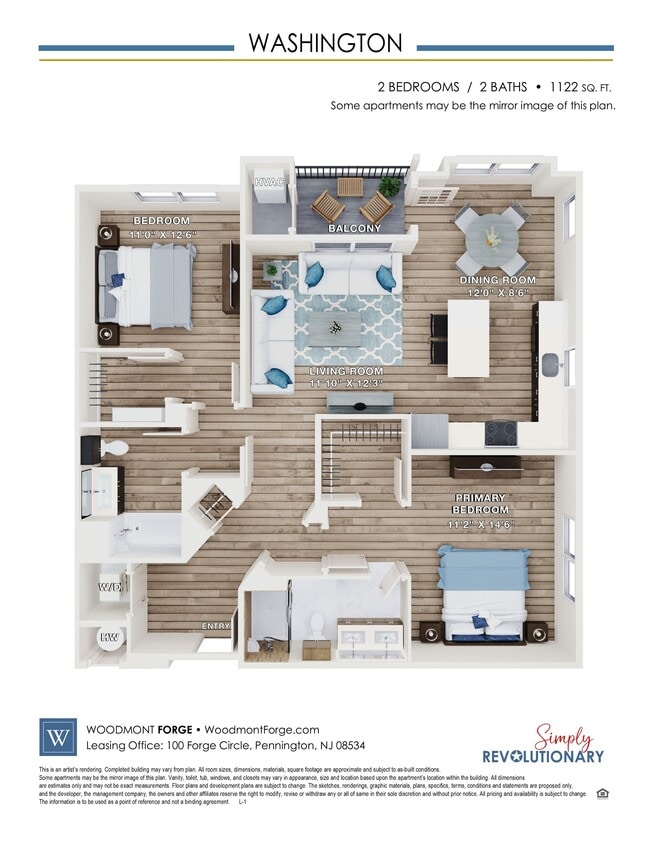 Floor Plan - WASHINGTON