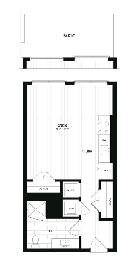 Floor Plan - Studio-S3