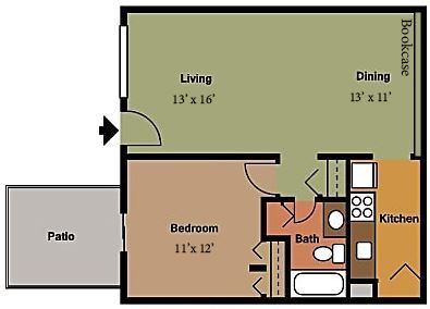 Floor Plan - THE BUCHANAN