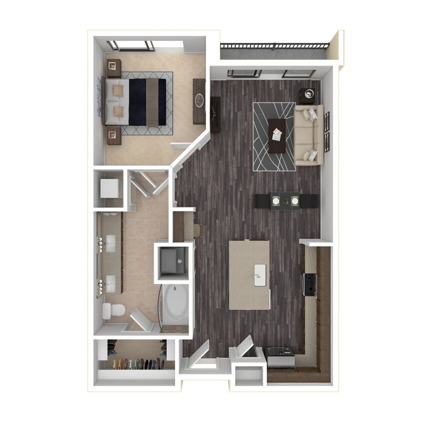 Floor Plan - 1I