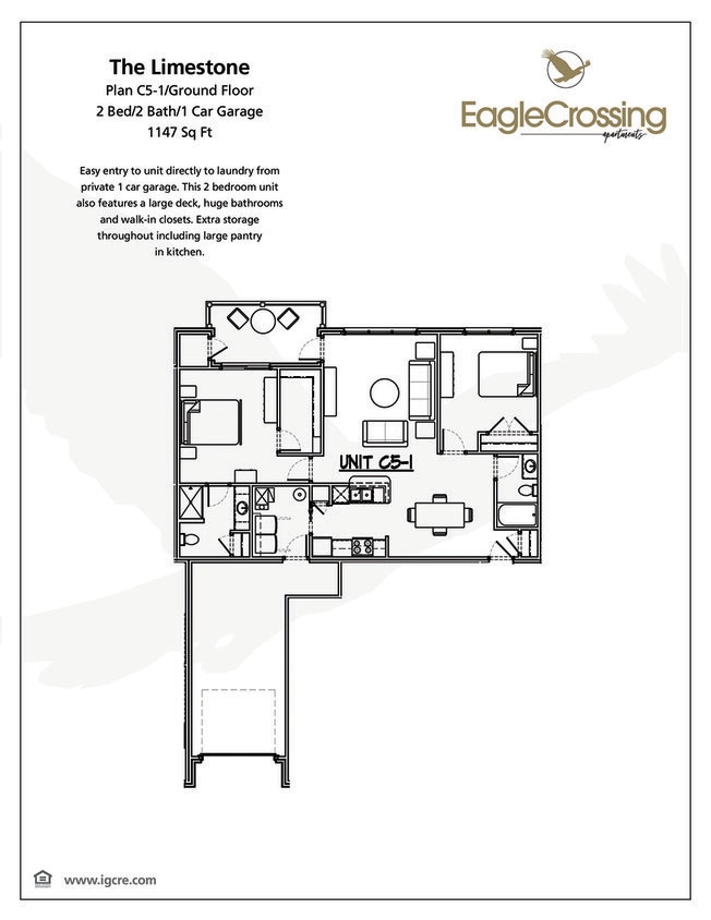Floor Plan - C5.1 Limestone-Lower