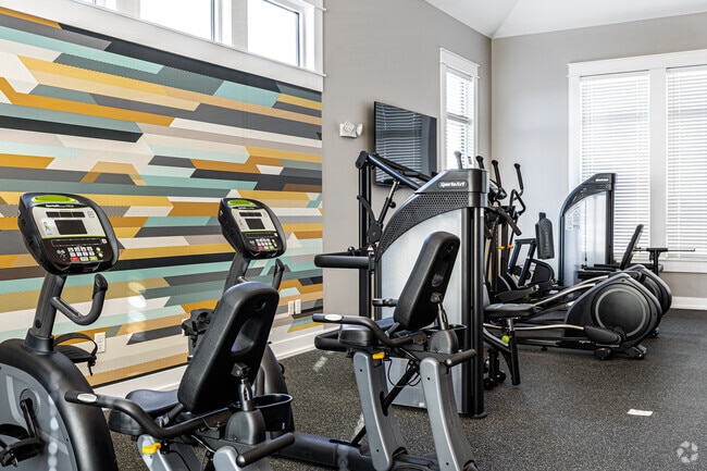 24-Hour Fitness Center - Bonavia Luxury Apartments