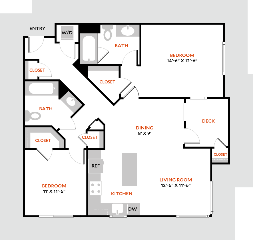 Floor Plan - Plan 2H