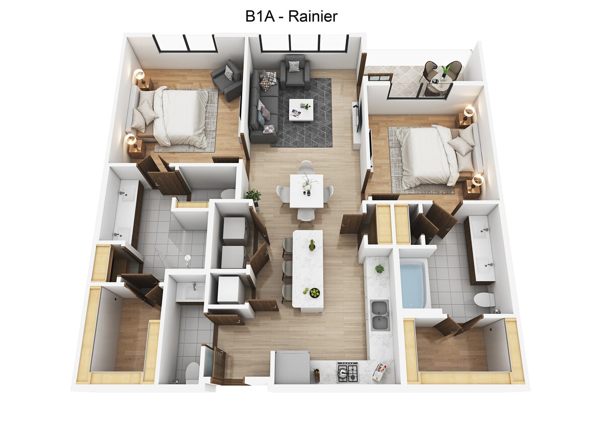 Rainier Floor Plan - Rainier
