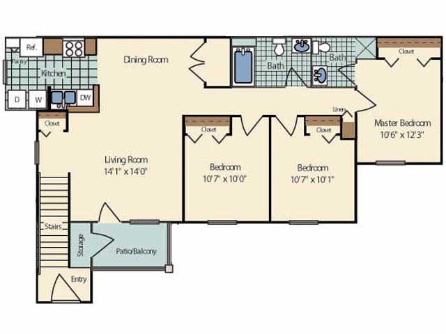 The Evergreen - 2L - 2 Bedroom Lower