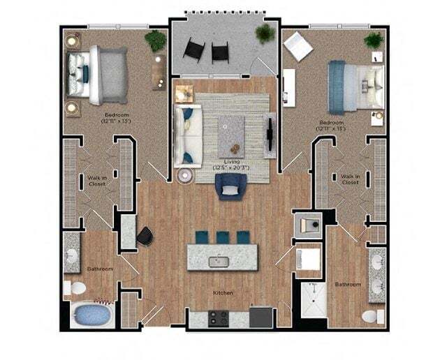 Floor Plan - 2B