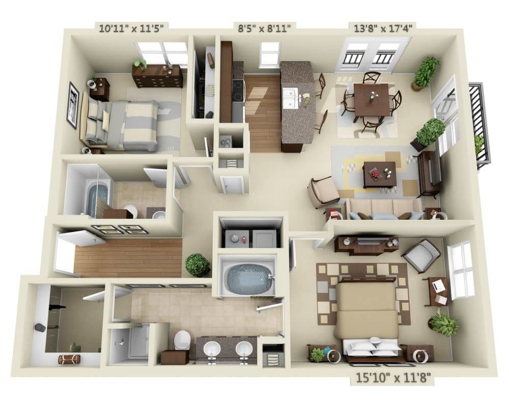 Floor Plan - Aqua - Napoli