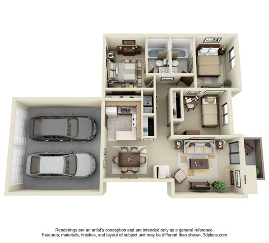 Floor Plan - The Columbus