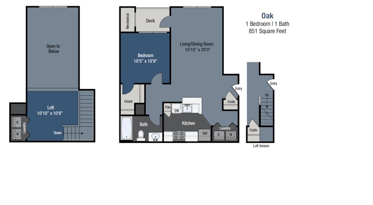 Floor Plan - Oak