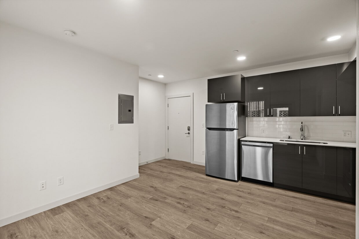 1 Bedroom Standard Living/Kitchen - One Bedroom Standard