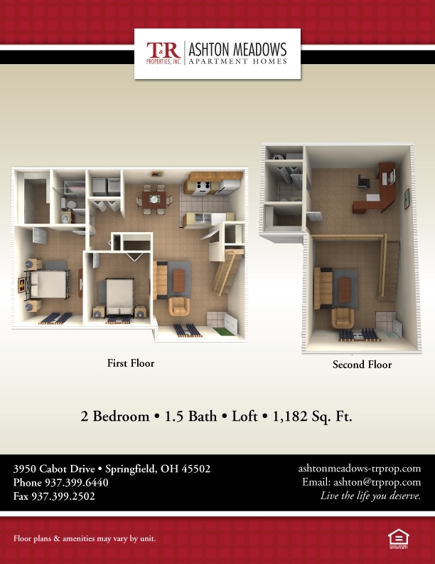 2BR/1.5BA - The Sequoia