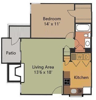 Floor Plan - The Bedford