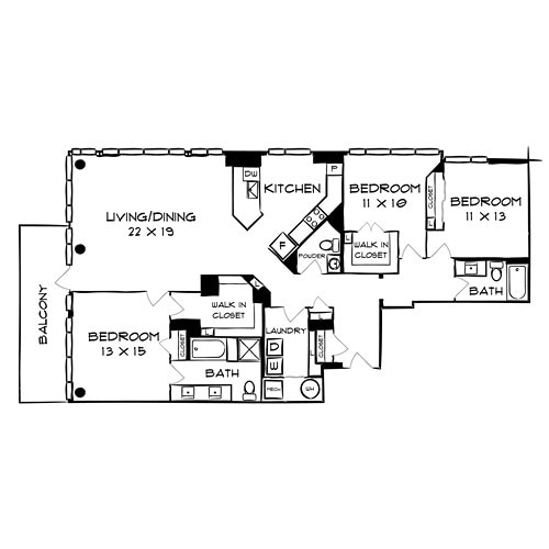 Floor Plan - Design 3A25