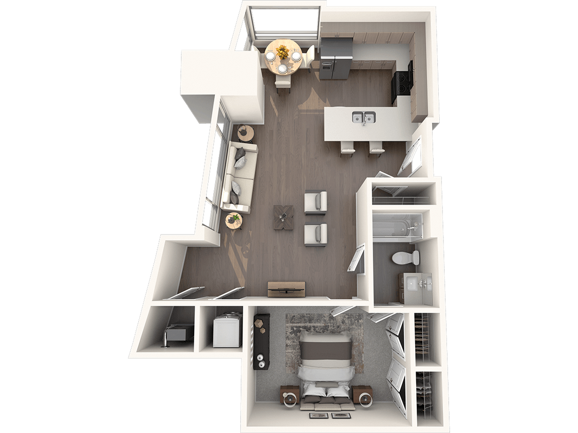 Floor Plan - Loft 202
