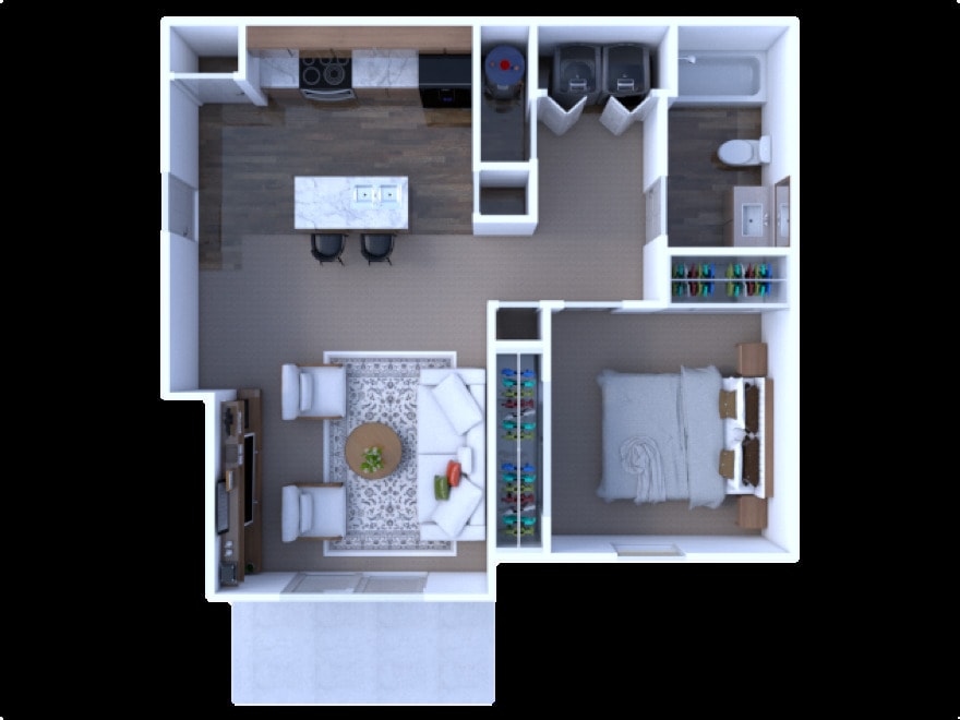 Floor Plan - The Preston