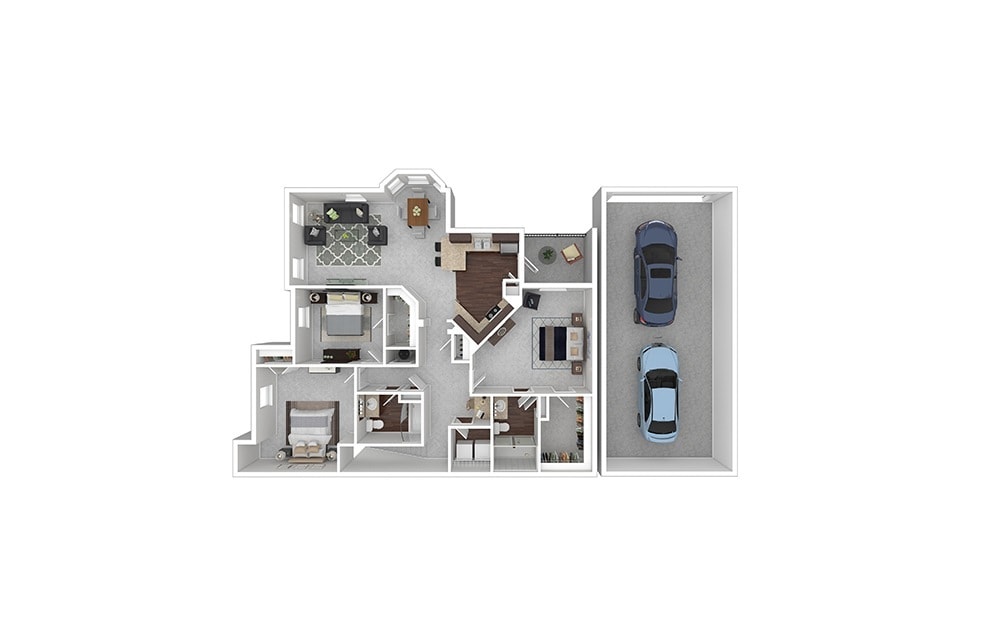Floor Plan - Towne Lake