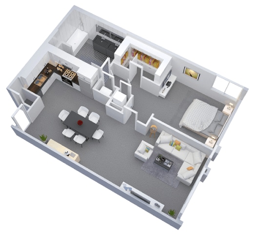 Floor Plan - The Pantages