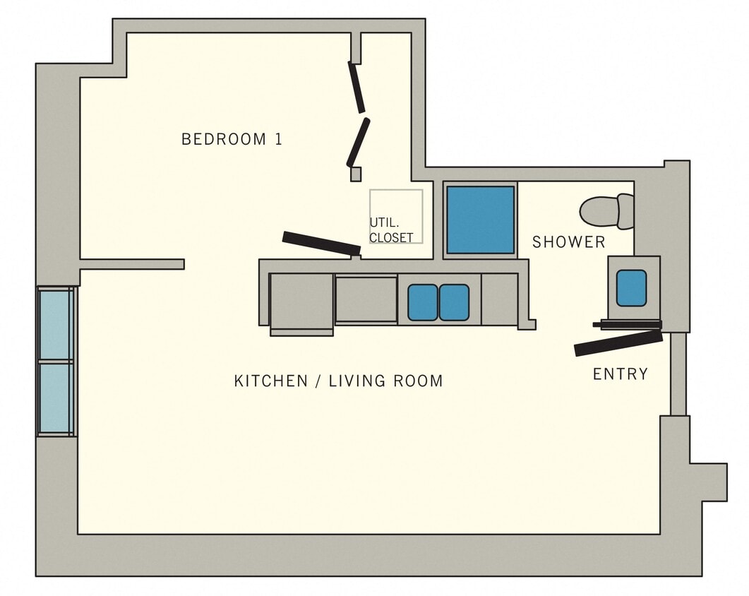 Floor Plan - D - Studio