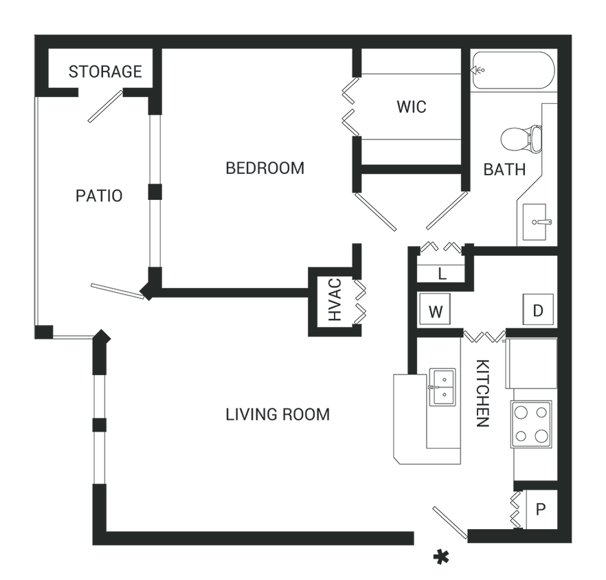 Floor Plan - The Windsor
