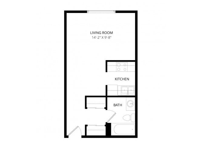 Floor Plan - Studio