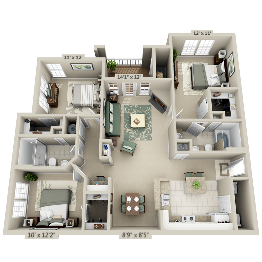 Floor Plan - Innsbrook