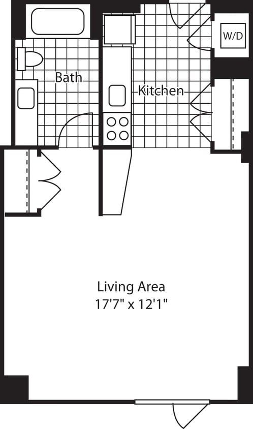 Floor Plan - Studio (North)- 549