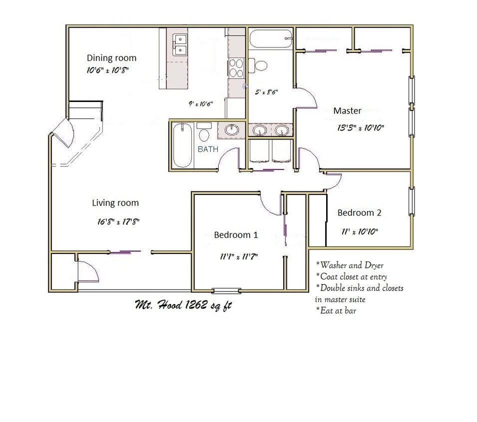 Mt. Hood - 3 Bedroom lot view
